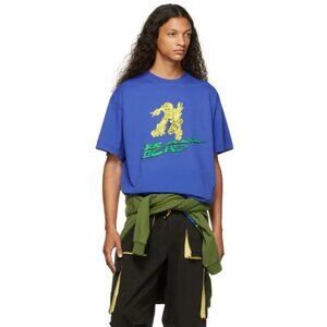 NWT Brain Dead x Them Ghetto Blaster T-Shirt, Royal Blue, Size: Medium